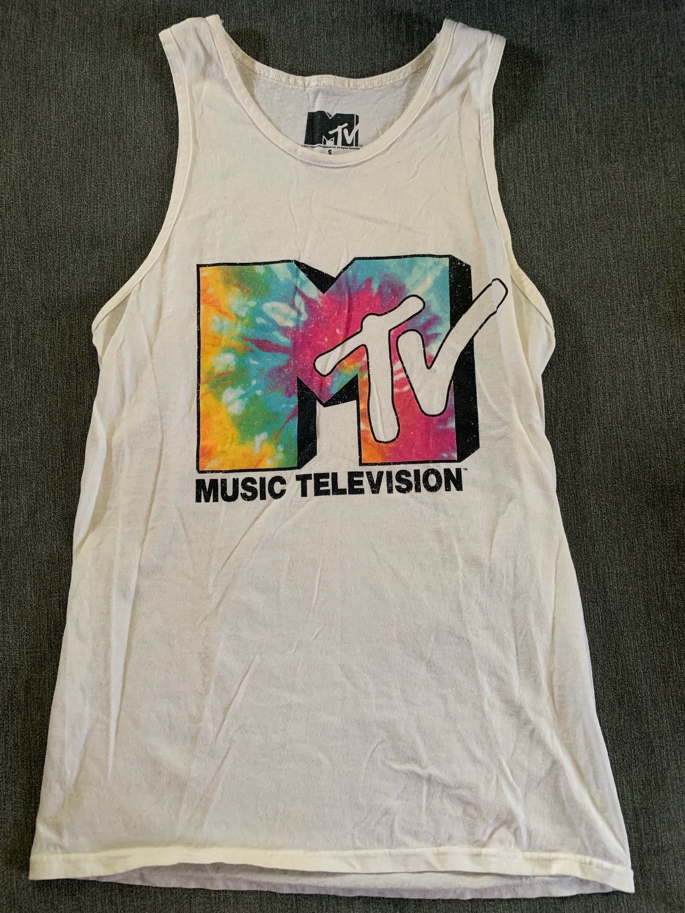 MTV tank top tie dye size Small